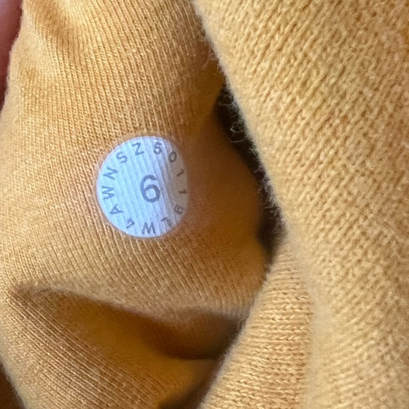 Lululemon Full Zip Scuba Hoodie Yellow Size 6 - Picture 2 of 3